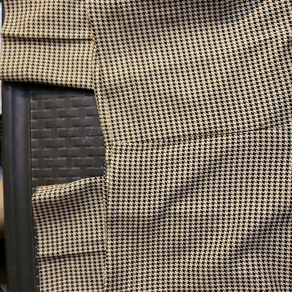 TALBOTS PETITIES HERITAGE BLACK/TAN HOUNDSTOOTH PANTS - Picture 11 of 17